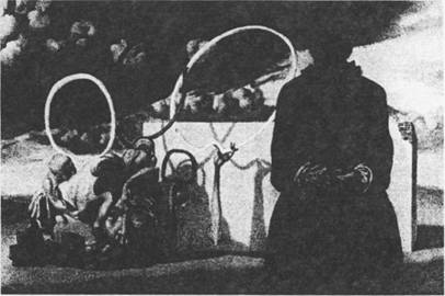 Figure 12. Federico Castellón, La silhouette noire, 1938. Huile sur toile, 170 x 268. Collection Whitney, Museum of American Art, New York.