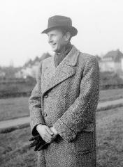 Hans Bender, photo à Freiburg dans l'après-guerre, © IGPP